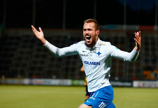 Norrköpings Emir Kujovic jublar