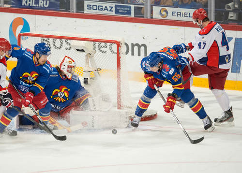 Riku Helenius. Jokerit - ZSKA. KHL. 4.10.2015