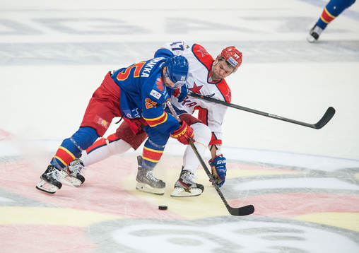 Pekka Jormakka, Alexander Radulov. Jokerit - ZSKA. KHL.