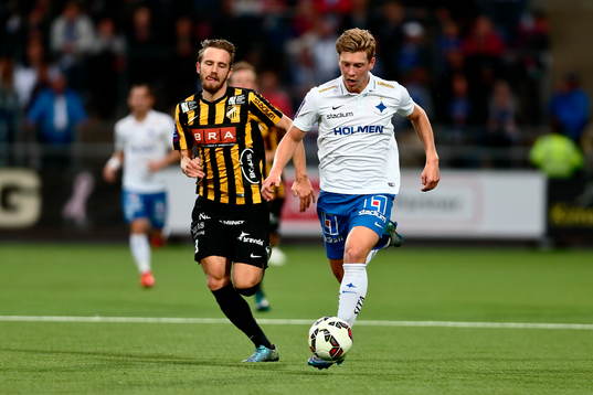 Häckens Sebastian Ohlsson och Norrköpings Alexander