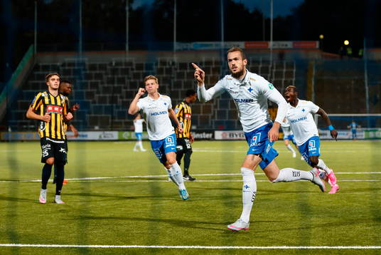 Norrköpings Emir Kujovic jublar