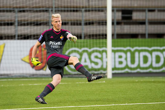 Djurgårdens målvakt Hampus Nilsson