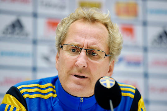 Sveriges förbundskapten Erik Hamrén
