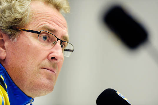 Sveriges förbundskapten Erik Hamrén