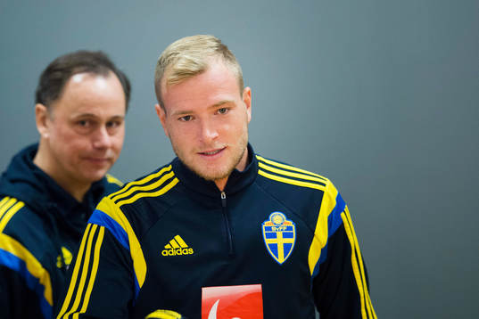John Guidetti i mixed zone