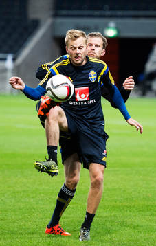 Sebastian Larsson och Mikael Antonsson