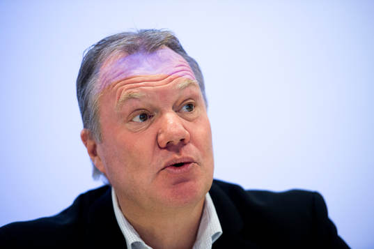 Svenska Fotbollförbundets ordförande Karl-Erik Nilsson