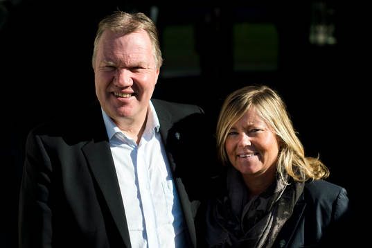 Svenska Fotbollförbundets ordförande Karl-Erik Nilsson