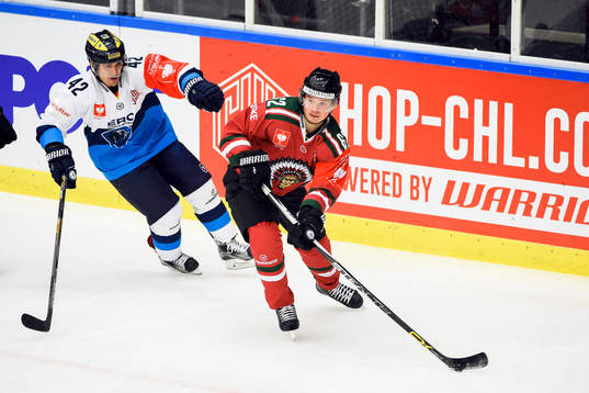 Ingolstadts Patrick McNeill och Frölundas Artturi Lehkonen