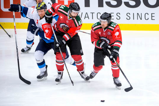 Frölundas Pontus Widerström och Mats Rosseli Olsen