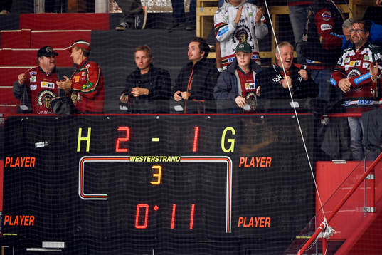 Frölundas Lukas Bengtsson gjorde 3-1 med 11 sekunder kvar