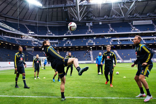Isaac Kiese Thelin, Zlatan Ibrahimovic, Pontus Wernbloom