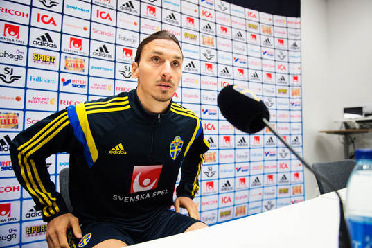 Sveriges Zlatan Ibrahimovic