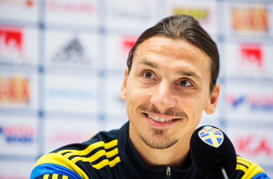 Sveriges Zlatan Ibrahimovic
