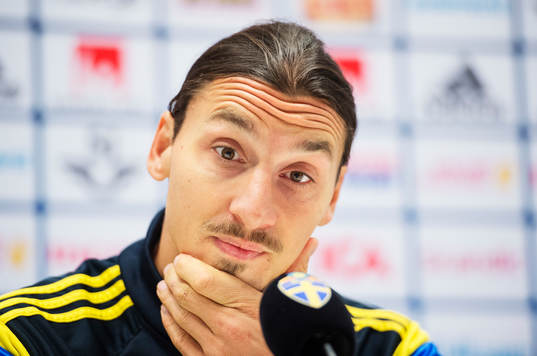 Sveriges Zlatan Ibrahimovic