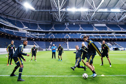 Isaac Kiese Thelin, Kim Källström och Zlatan Ibrahimovic