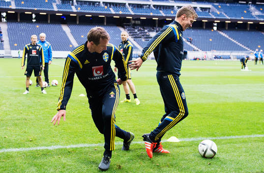 Kim Källström och Pontus Wernbloom