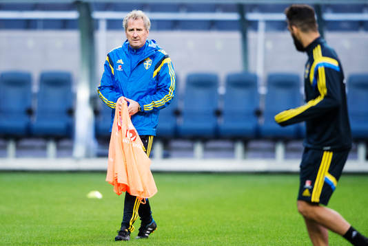 Förbundskapten Erik Hamrén