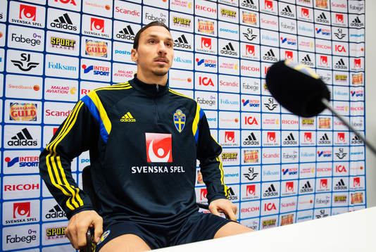 Sveriges Zlatan Ibrahimovic