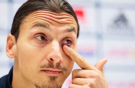 Sveriges Zlatan Ibrahimovic