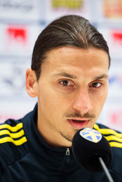 Sveriges Zlatan Ibrahimovic