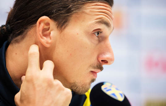 Sveriges Zlatan Ibrahimovic