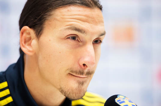 Sveriges Zlatan Ibrahimovic