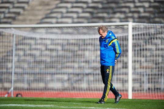 Förbundskapten Erik Hamrén