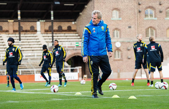 Förbundskapten Erik Hamrén