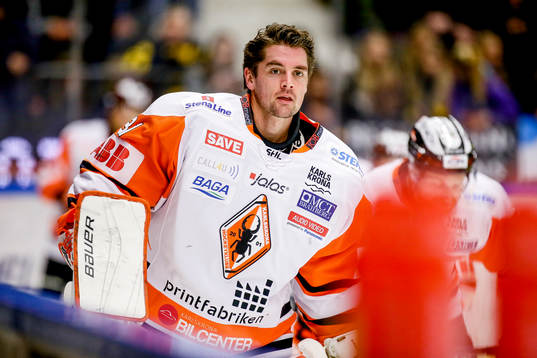 Karlskronas målvakt Patrick Galbraith
