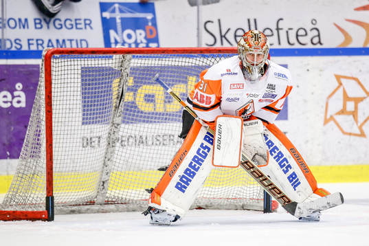 Karlskronas målvakt Patrick Galbraith