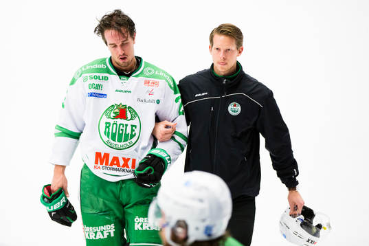 Rögles Daniel Sylwander leds av isen
