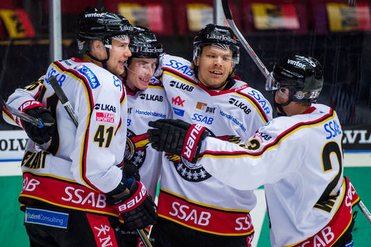 Luleås Ilari Melart, Peter Cehlarik , Marcus Oskarsson och