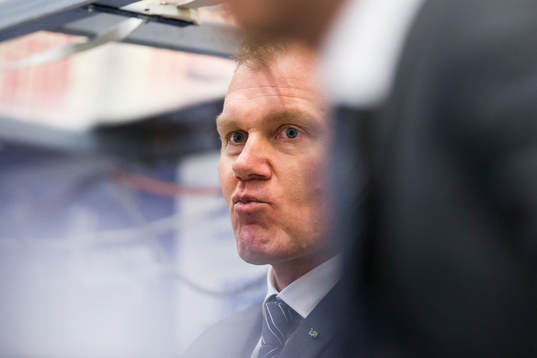 s tränare Johan Lindbom