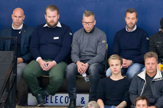 s general manager Peter Ekelund (v) okänd person och