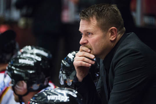 Luleås tränare Joakim Fagervall deppar