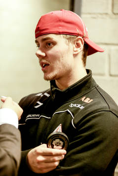 Karlskronas Joel Kellman gjorde sitt första mål i SHL och