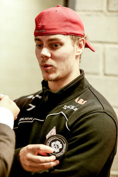 Karlskronas Joel Kellman gjorde sitt första mål i SHL och