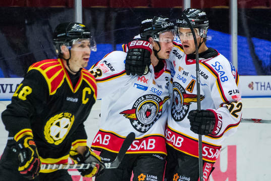 Brynäs Anton Rödin deppar samtidigt som Luleås Lucas