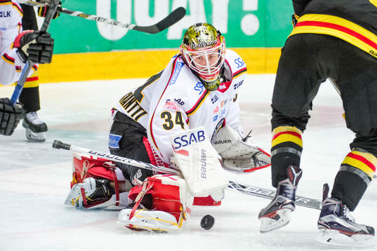 Luleås målvakt Joel Lassinantti