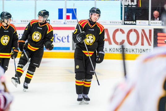 Brynäs Ponthus Westerholm jublar