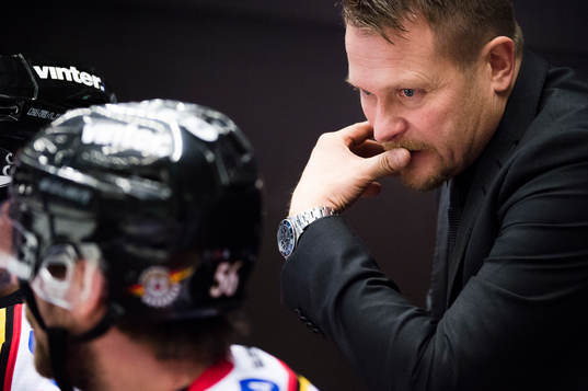 Luleås tränare Joakim Fagervall deppar