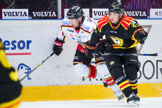 Luleås Jonathan Granström  och Brynäs Pathrik Westerholm
