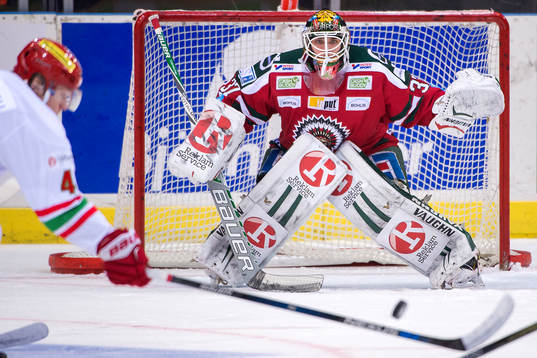 Frölundas målvakt Johan Gustafsson