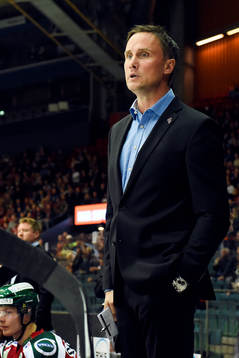 Frölundas tränare Roger Rönnberg