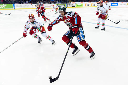 Modos Emil Djuse och Frölundas Johan Sundström