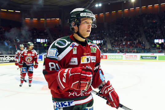 Frölundas Ryan Lasch jublar
