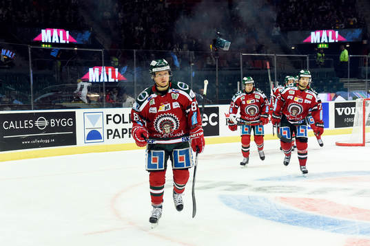 Frölundas Ryan Lasch jublar