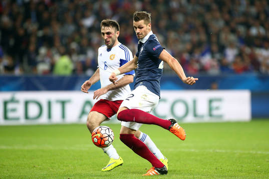 Morgan SCHNEIDERLIN - 08.10.2015 - France / Armenie - Match