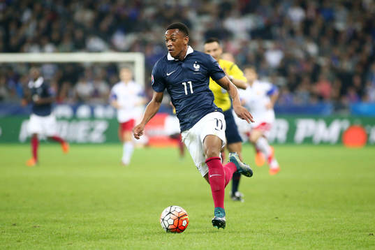 Anthony MARTIAL - 08.10.2015 - France / Armenie - Match
